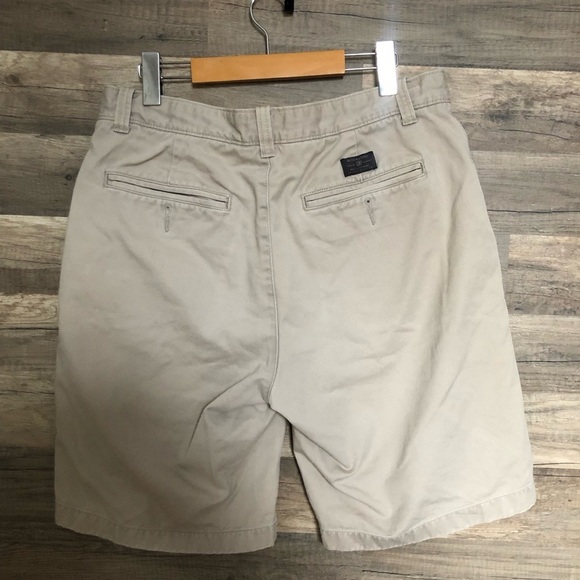 Gap Vintage Relaxed Fit Khaki Cotton  Shorts Size 32 - Picture 5 of 8
